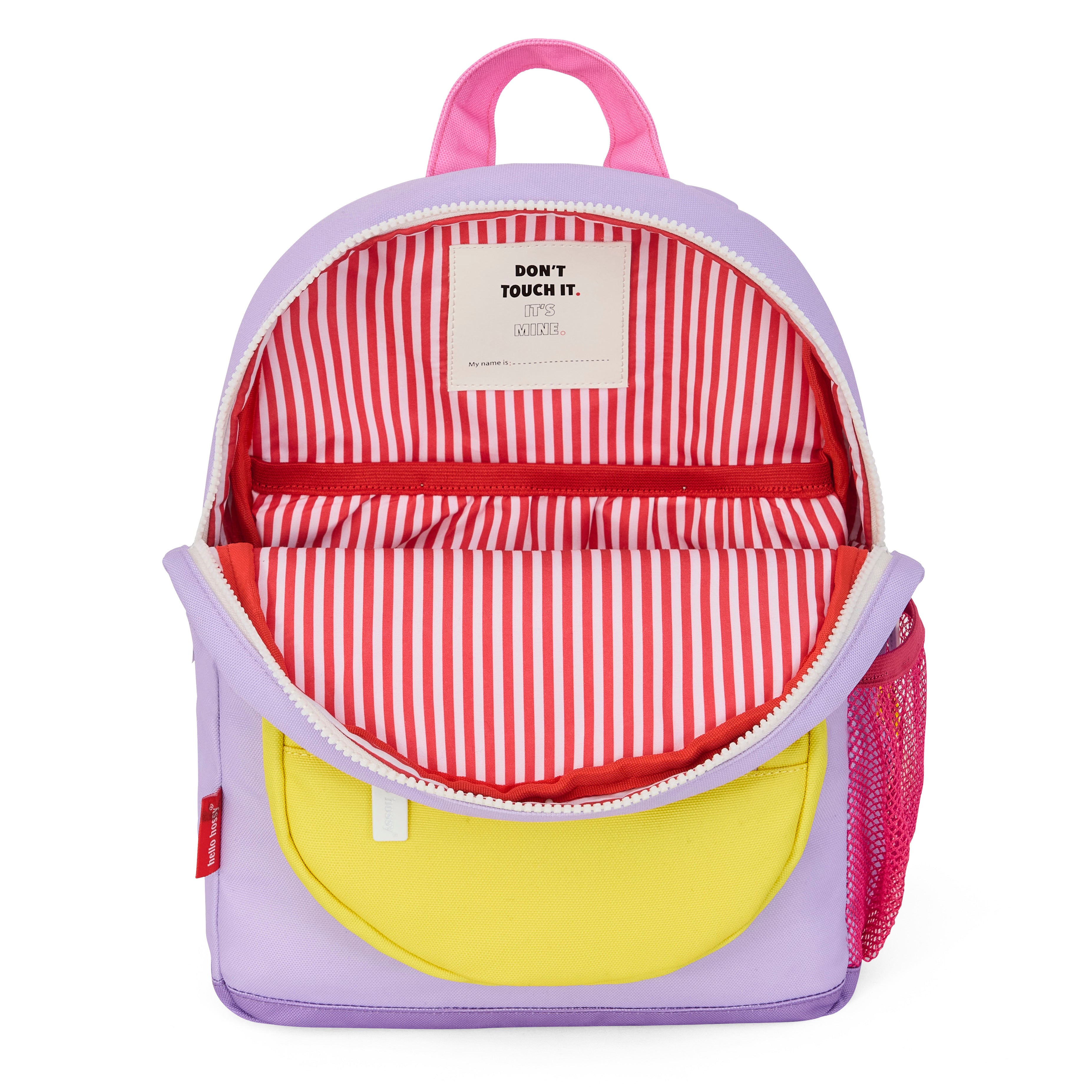 Hello hossy rugzak mini mauve - 38 cm