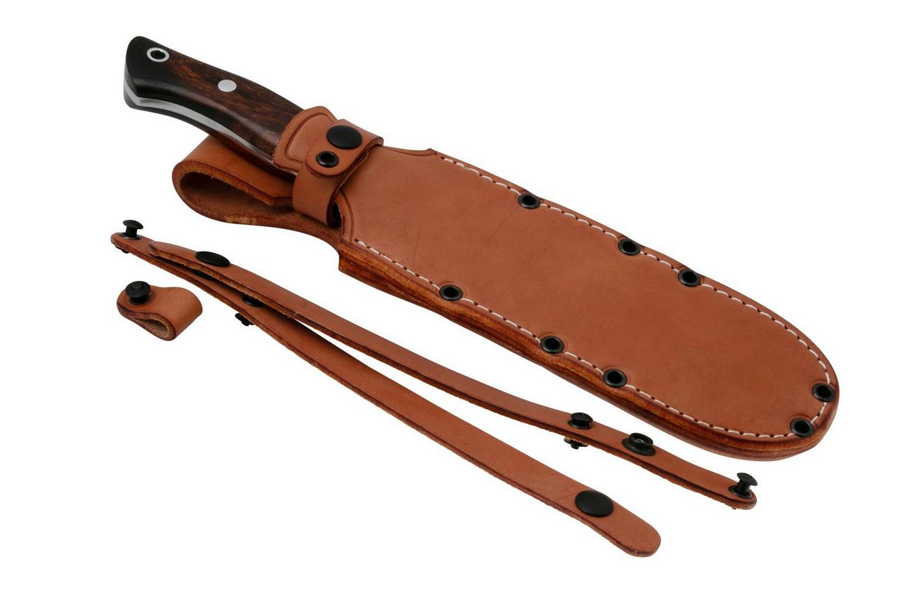 Bark River Aurora 3 06-321DIR CPM 3V, Desert Ironwood, vaststaand mes