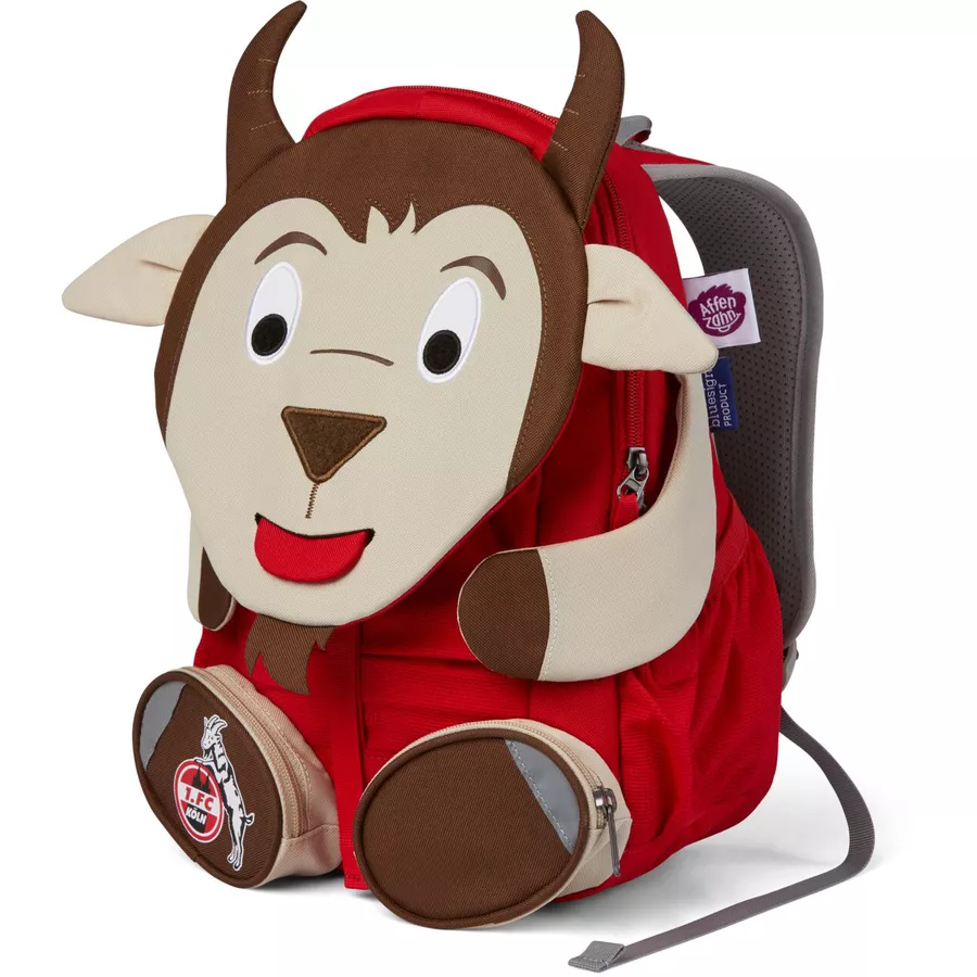 Affenzahn Große Freunde - Kinderrucksack: Hennes Geißbock (FC Köln)