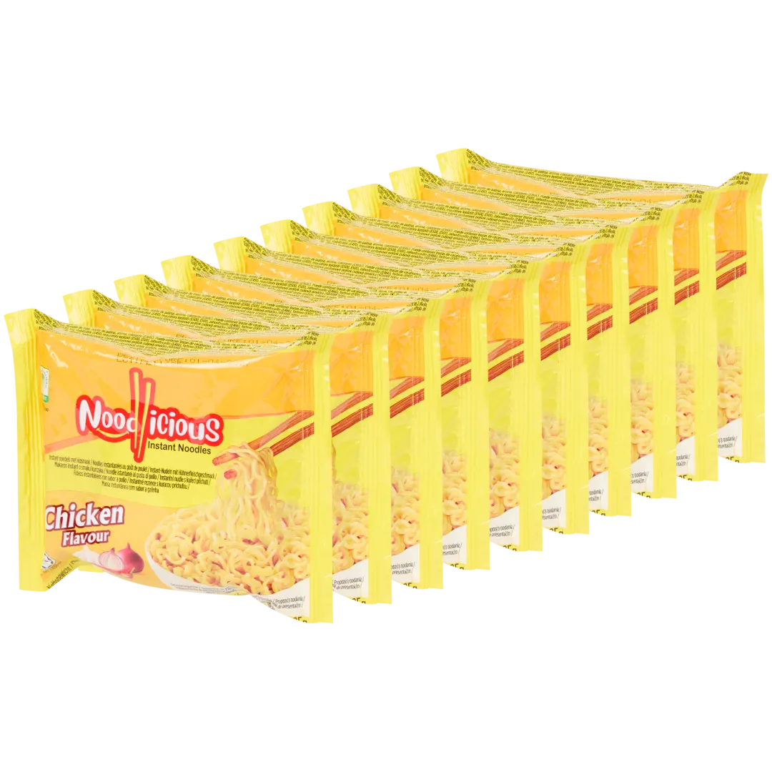 Noodlicious noodles Kip 10 stuks