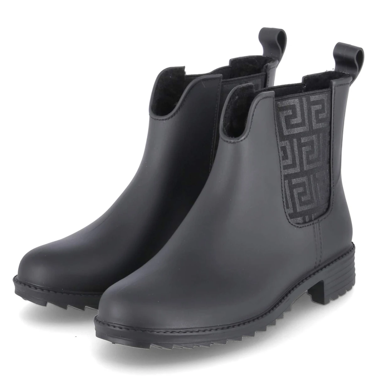 RiekerGummistiefel - schwarz-matt