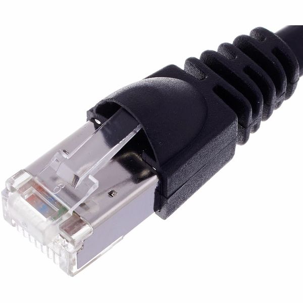 Telegärtner CAT6A Patchkabel 1m, sw