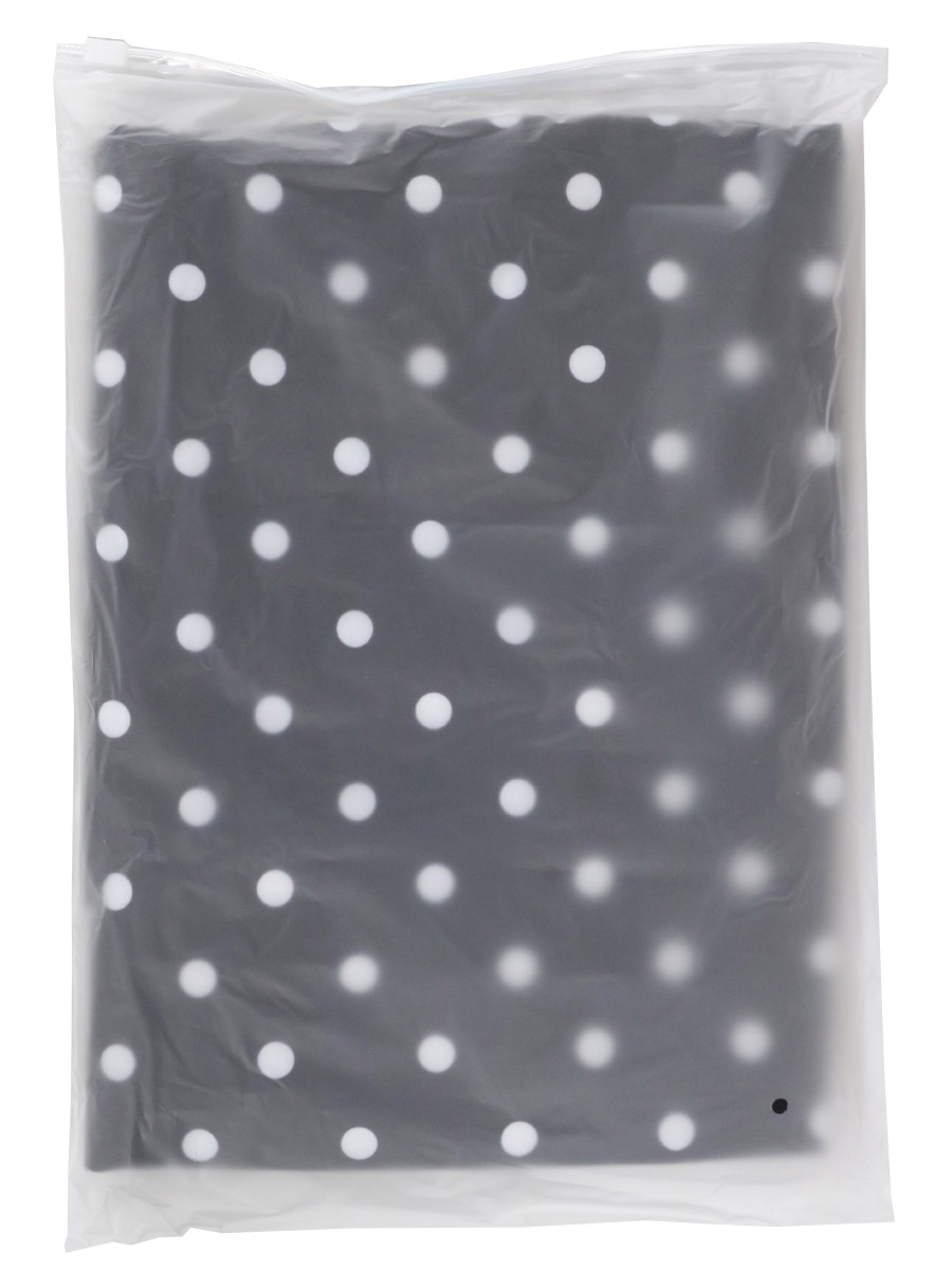 Housse de valise Periea Black with White Dots S