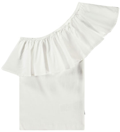 Molo Top - Rib - Rebecca - Knackig White