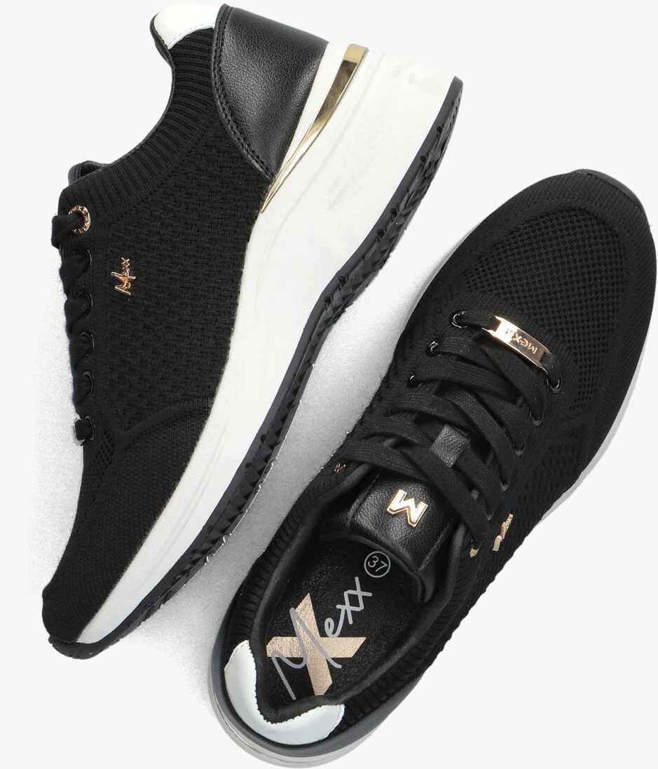 MEXX zwarte mexx lage sneakers nena