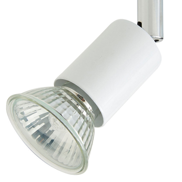 Plafonnier 3 spots Sasha métal blanc GU10 3x50 W