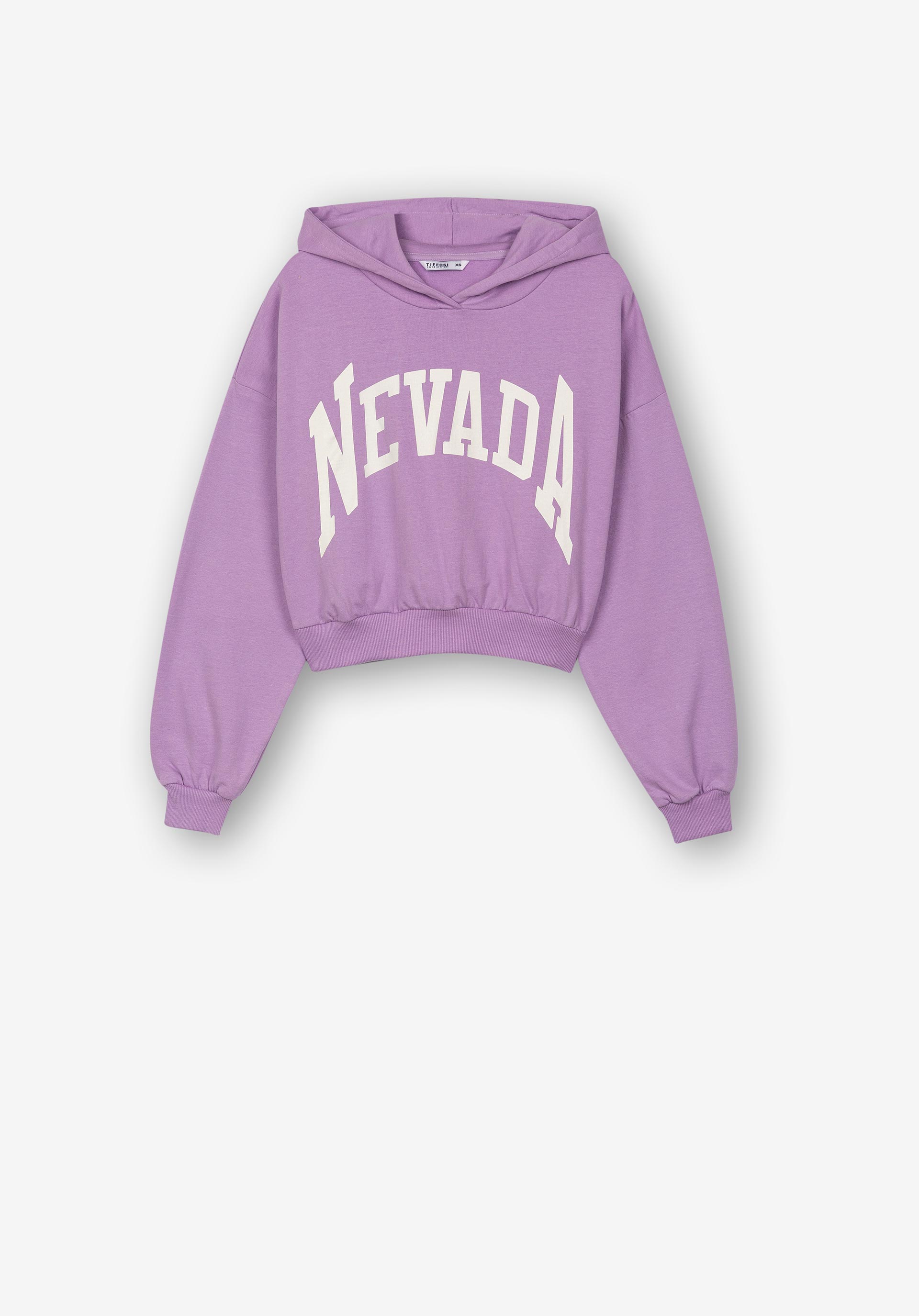 Hoodie com Estampado Frontal