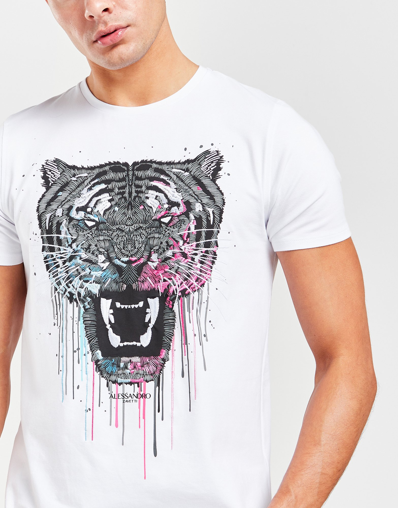 Alessandro Zavetti T-shirt Growler Imprimé Homme