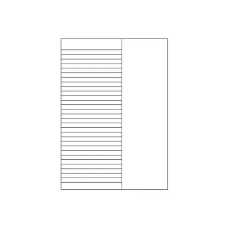 BRUNNEN Schulheft A4, liniert, Lineatur 25a, 20 Blatt