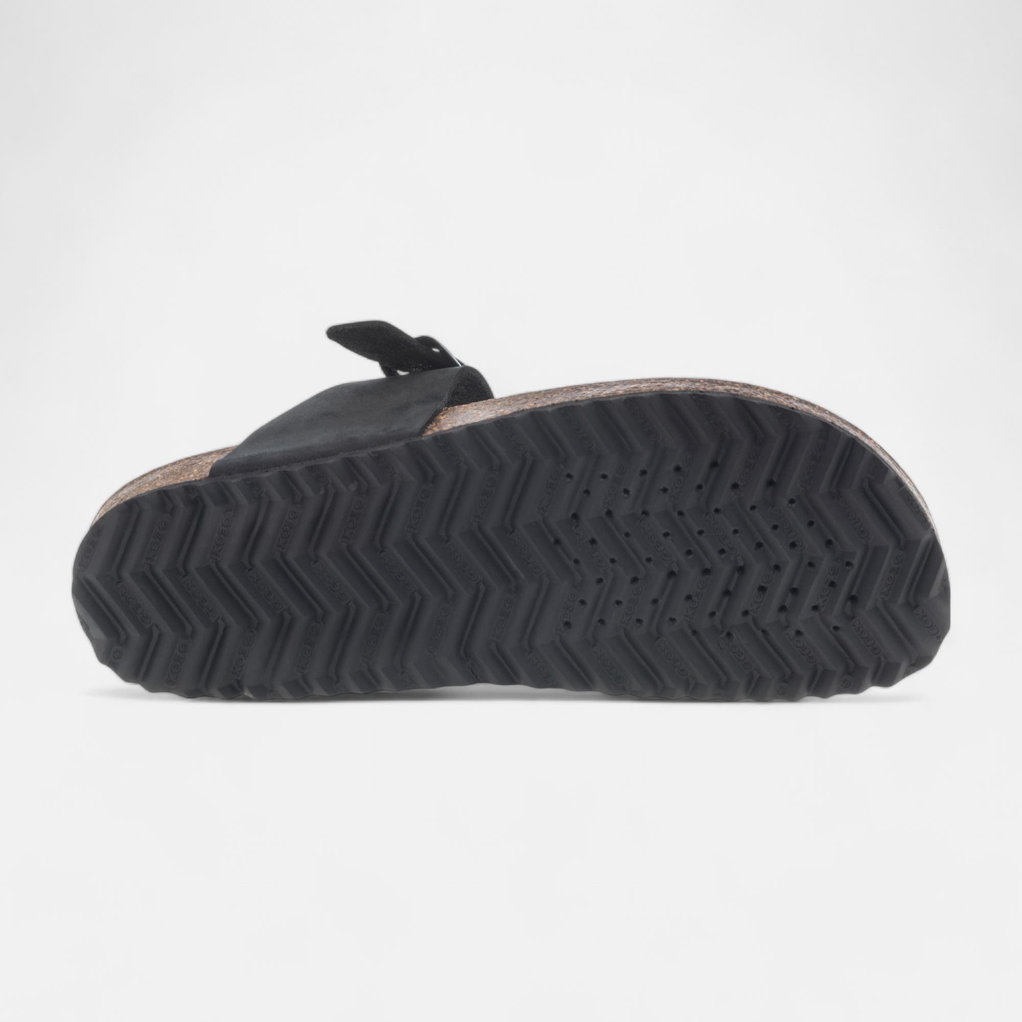 Mules semelle liège Femme noir
