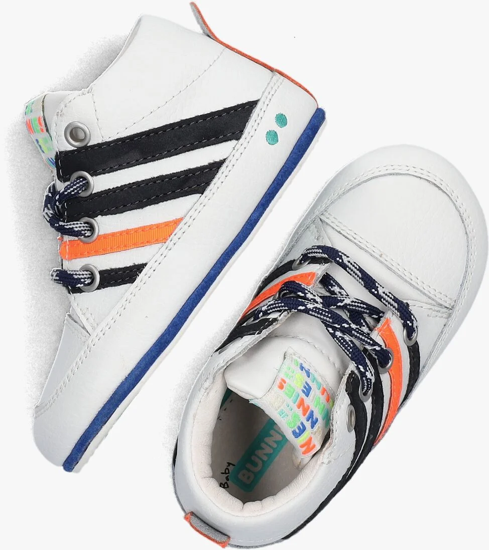 BUNNIESJR witte bunniesjr babyschoenen ziva zacht
