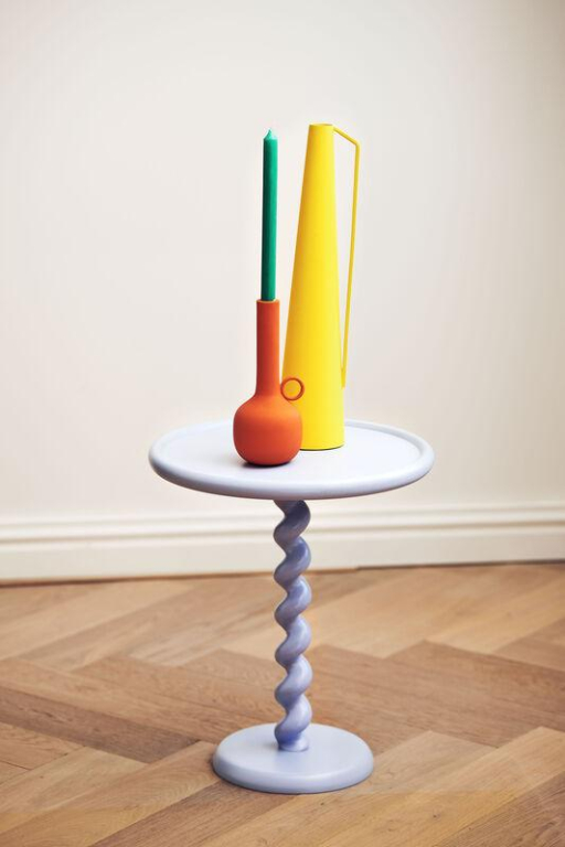 POLSPOTTEN Twister bijzettafel roze
