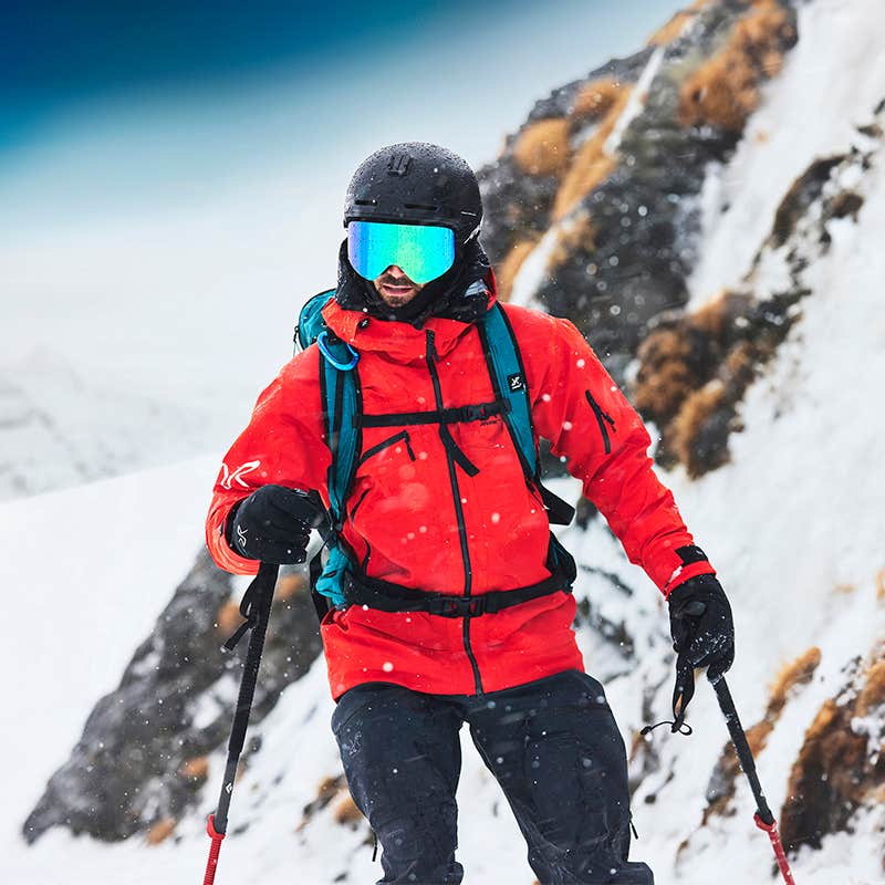 Atlas 3L Ski Jacket Herre Lava
