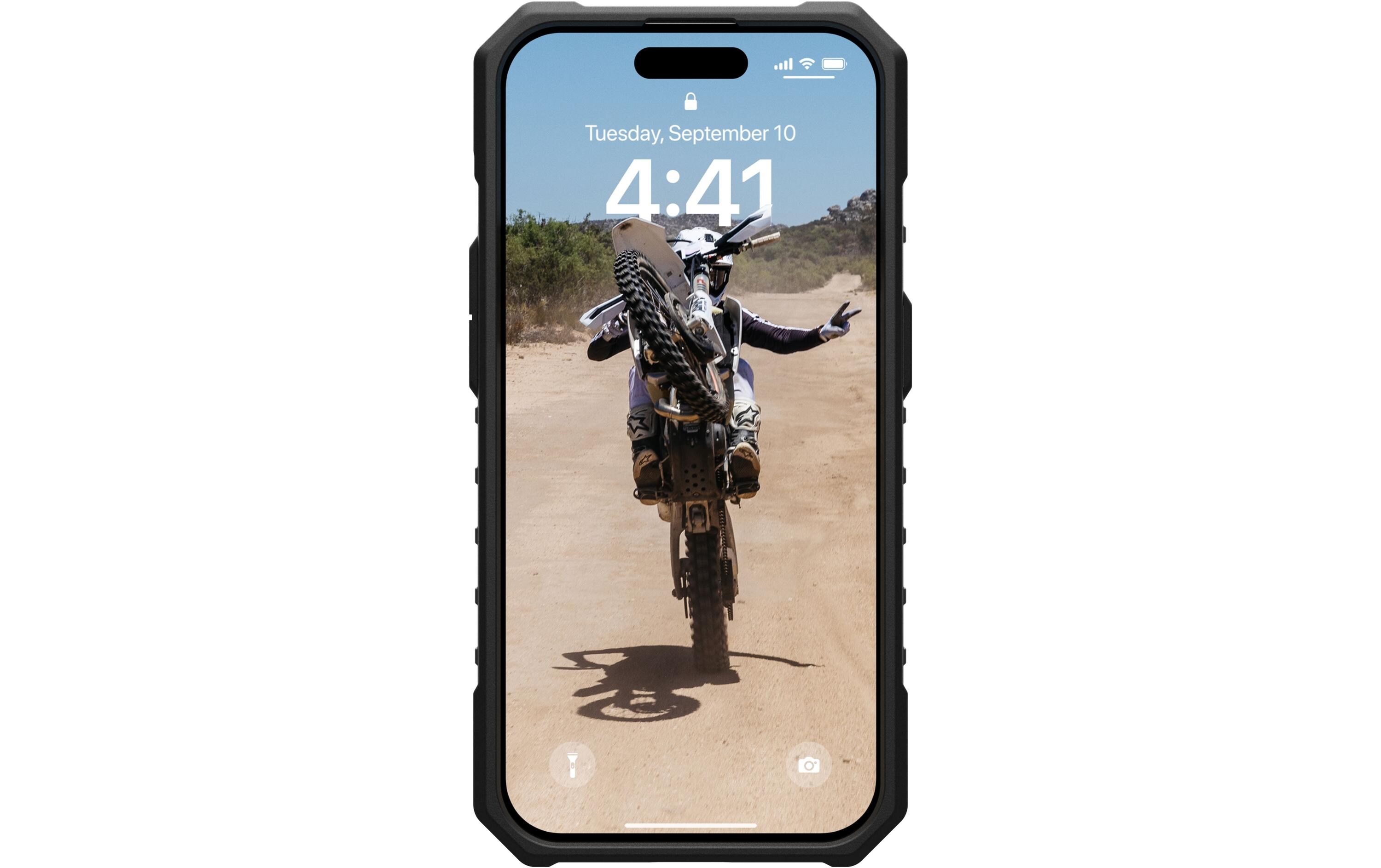 Back Cover Pathfinder iPhone 15 Pro BlackSchutzhülle für das Apple iPhone 15 Pro