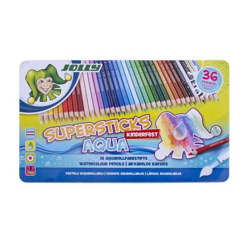 JOLLY Supersticks AQUA - wasservermalbare Buntstifte