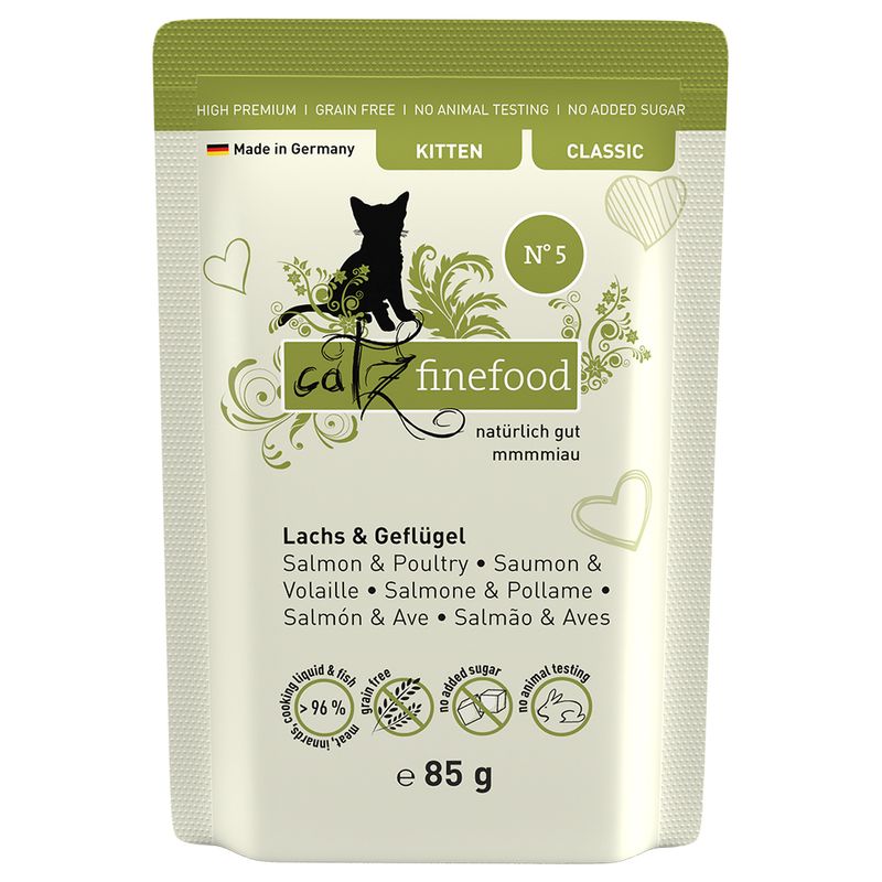 catz finefood Kitten 12 x 85 g pour chaton