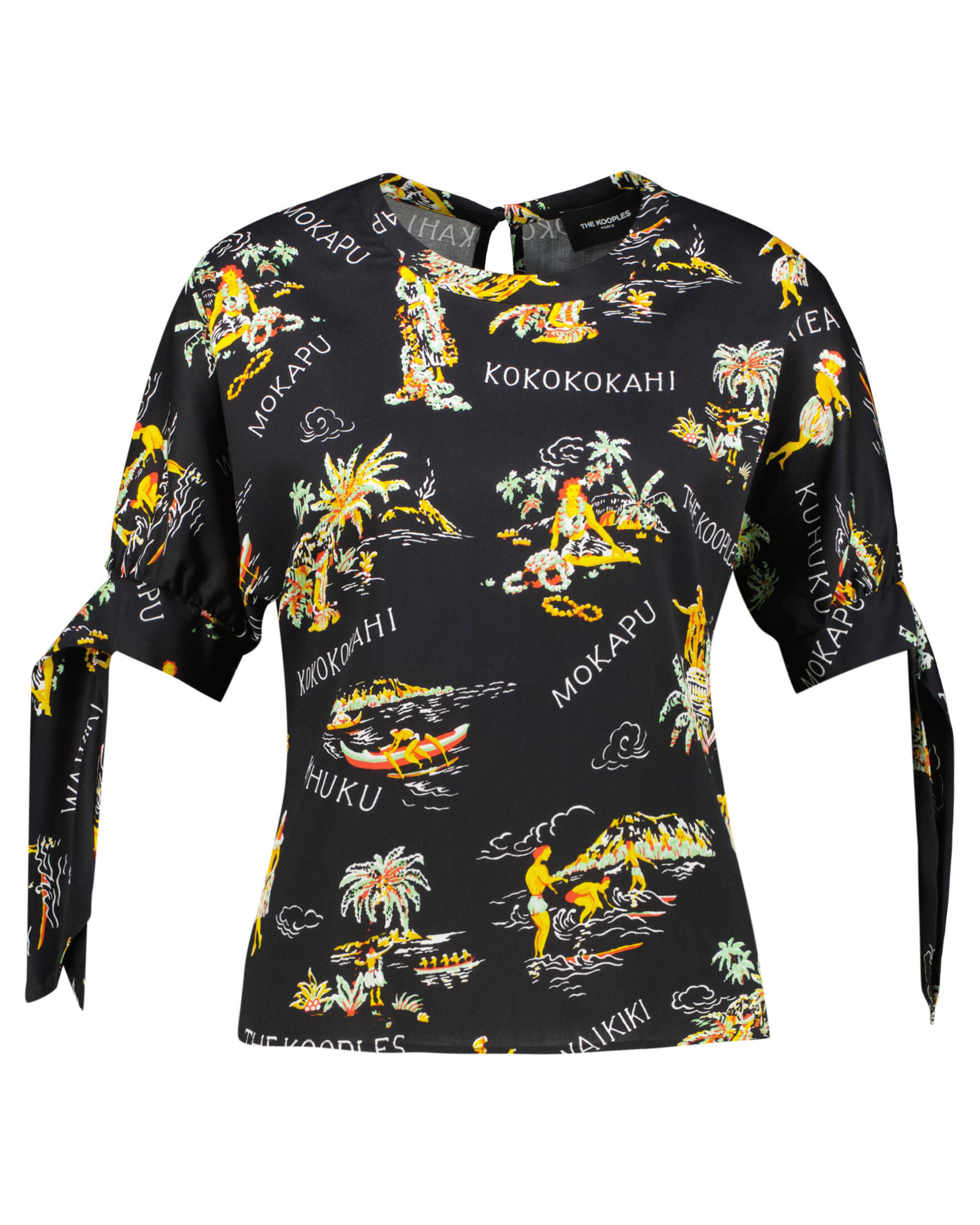 The Kooples| Damen Bluse Kurzarm