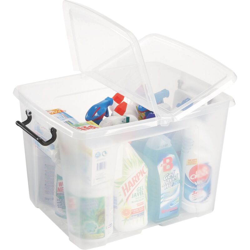 Bac de rangement en plastique Strata - 40 litres