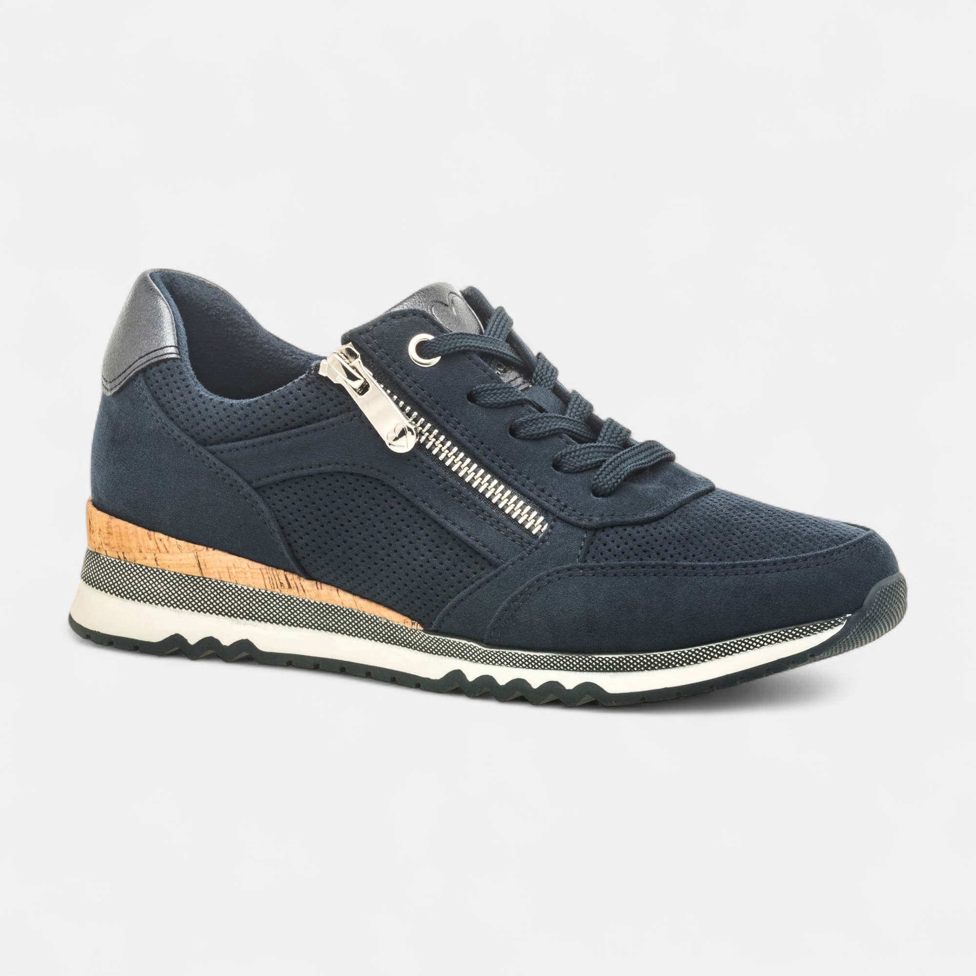 Baskets basses Femme bleu marine
