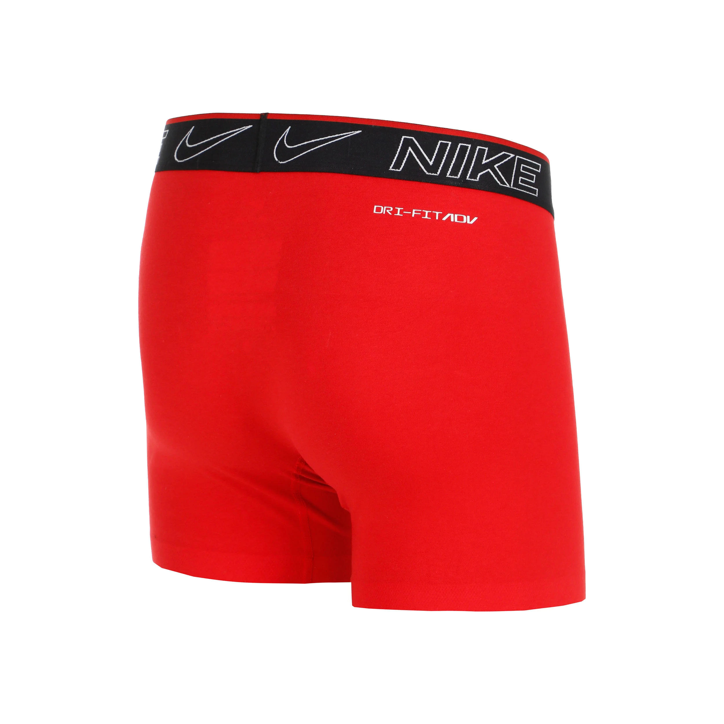 Nike Elite Cotton Stretch Boxer Brief Caleçon Pack De 2 Unités Hommes - Noir , Rouge