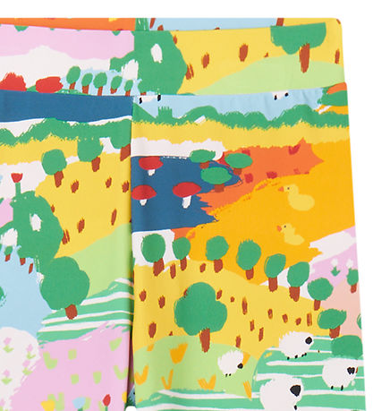 Stella McCartney Kids Leggings - Mehrfarbig m. Landschaft