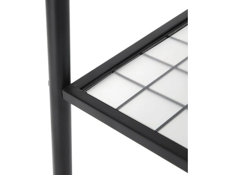 Songmics Garderobenständer 153 cm, Schwarz/Schwarz matt Kleiderständer
