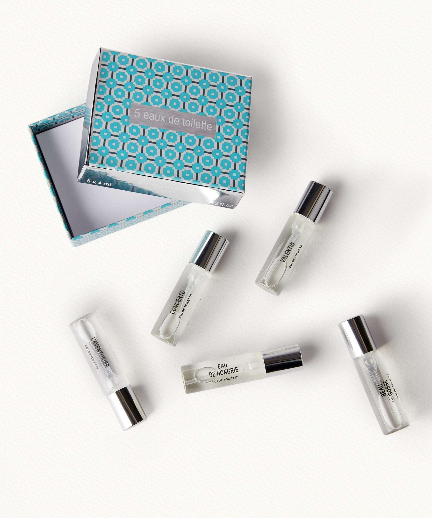 Coffret Homme  5 eaux de toilette - 5 x 4ml