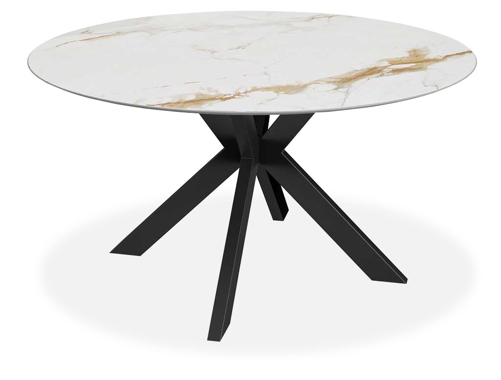Eettafel - Mountain Beige Couvin ⌀135  x H73 cm