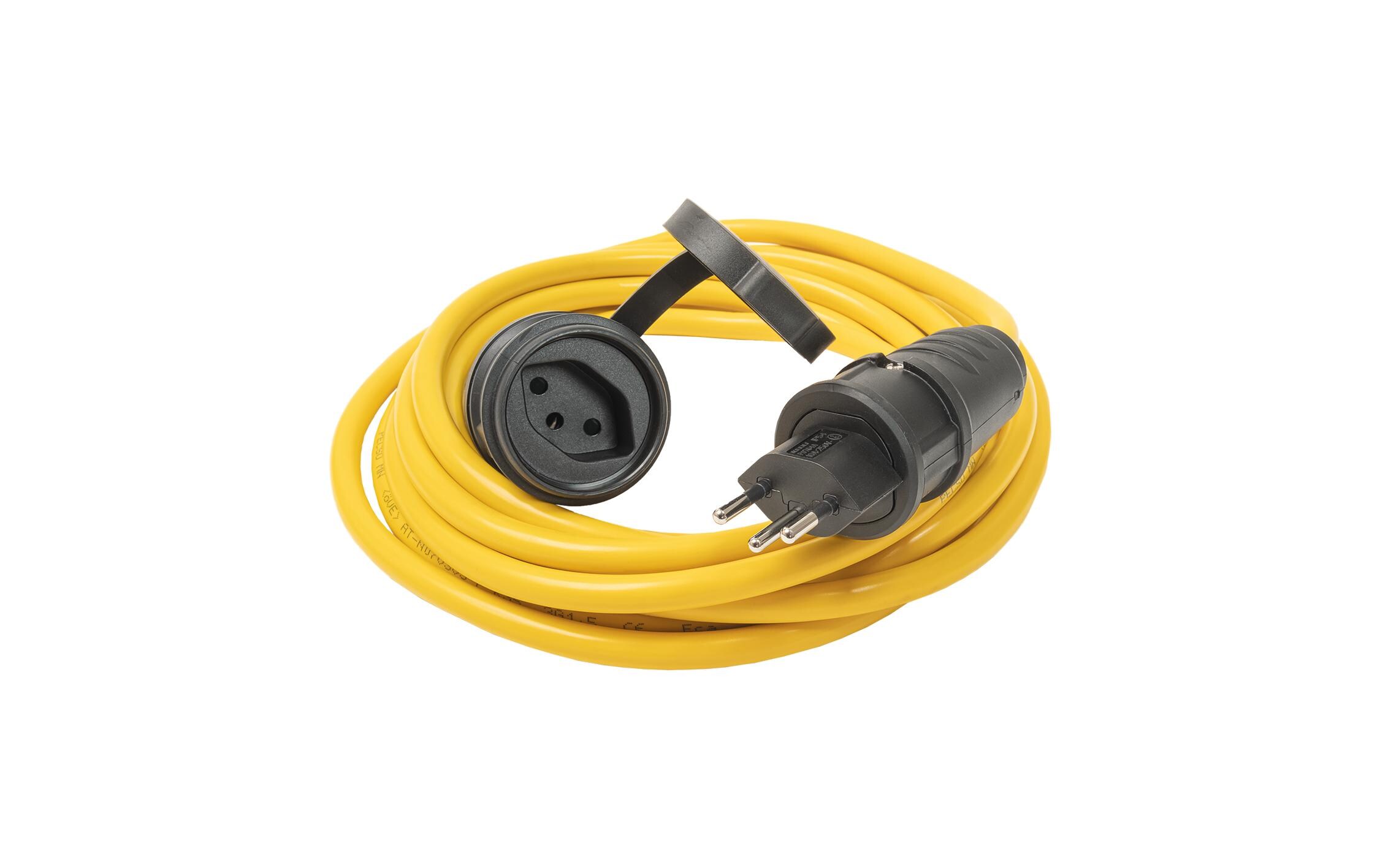 Verlängerungskabel Bauflex T12 - T13, Gelb 20 mIndustrie-Verlängerungskabel 3 x 1.5 mm2, 20 m