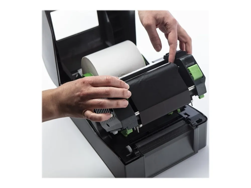 Brother Standard - 110 mm x 300 m - print-bånd (pakke med 12) - for Brother TD-4420TN, TD-4520TN