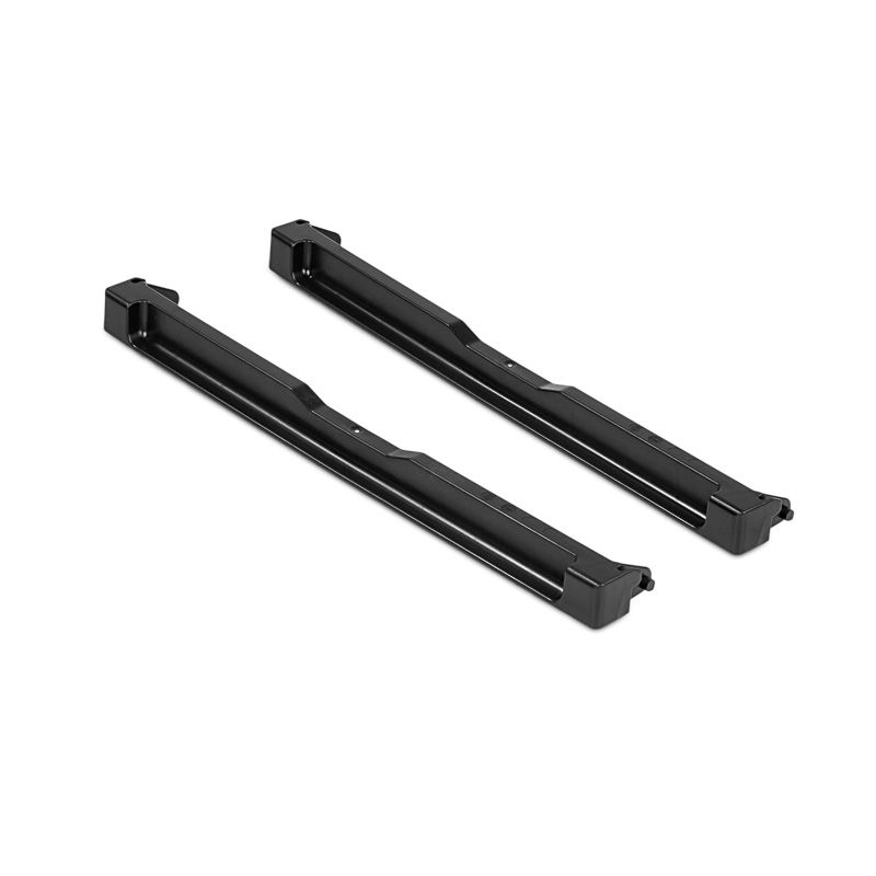 PROREGAL Stapelbeugels voor conische herbruikbare stapelcontainers, 2 stuks, zwart, opbergdoos, eurobox, transportdoos