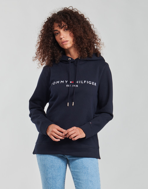 Tommy Hilfiger - HERITAGE HILFIGER HOODIE LS - Bleu