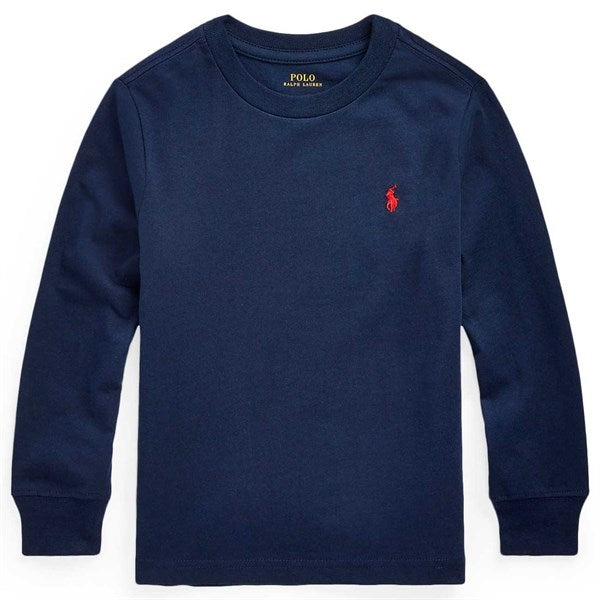 Køb Polo Ralph Lauren Boy Long Sleeved Bluse Cruise Navy