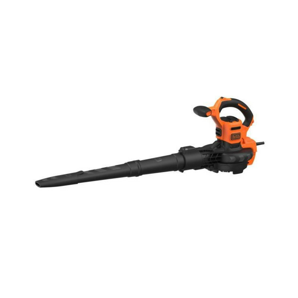 Black+decker - aspirateur, souffleur, broyeur de feuilles filaire 3000w - beblv300-qs – livré avec tuyau flexible et sac a do