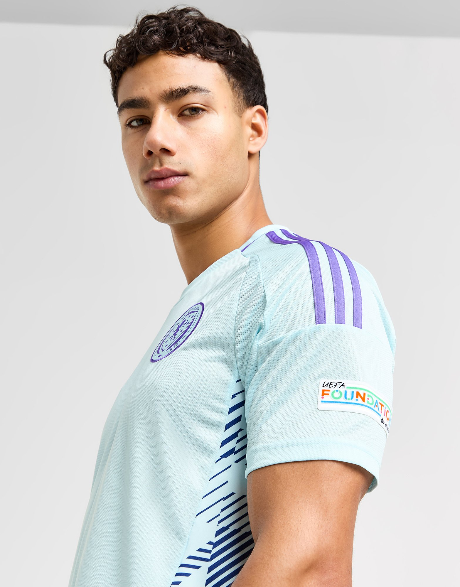 adidas Maillot Ecosse 2024/25 Euro Badge Match Extérieur Homme