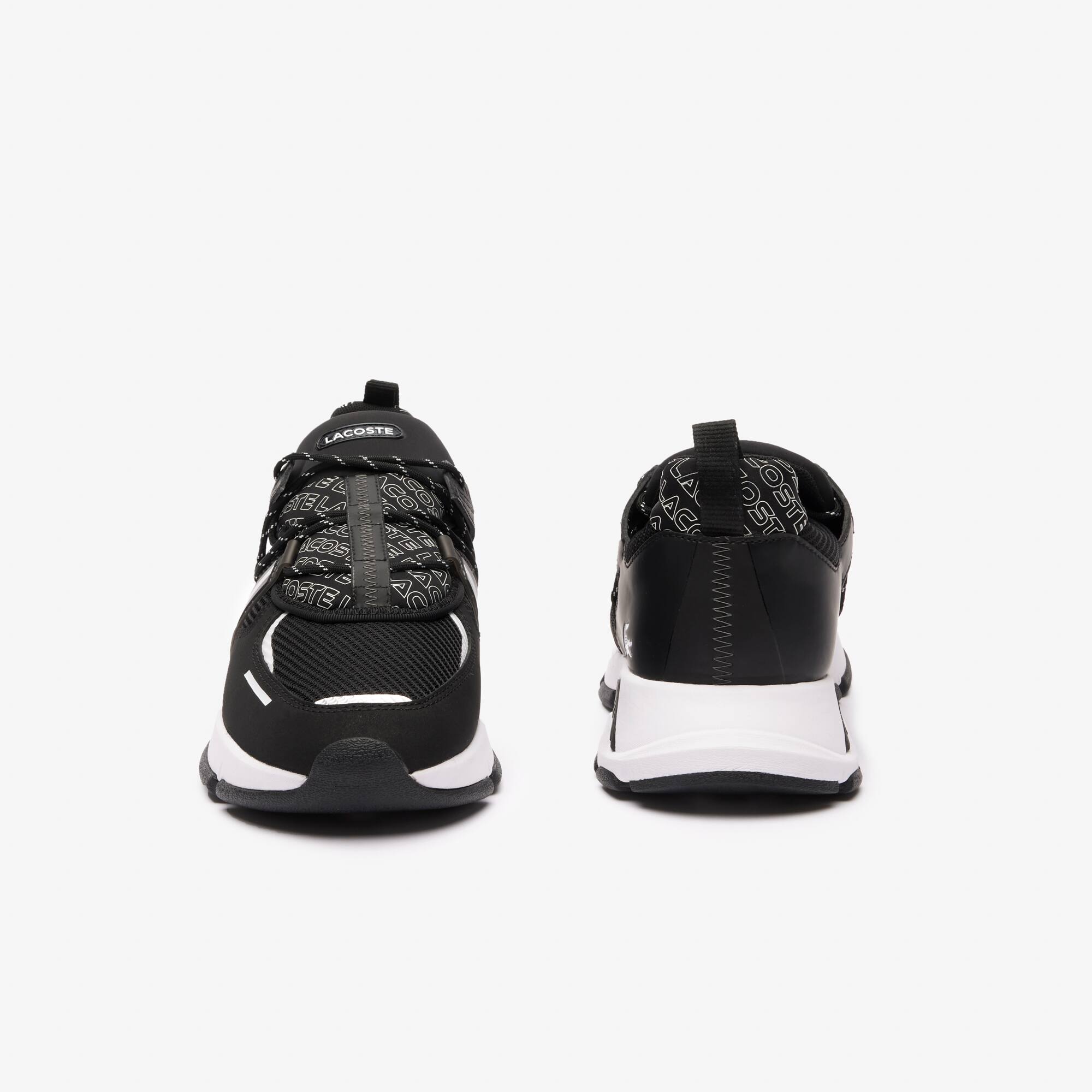 Sneakers L003 homme en textile avec imprimé Sneakers - Noir - Lacoste - Homme