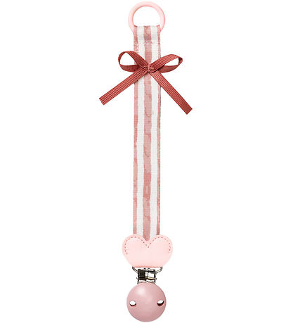 Elodie Details Schnullerketten - Candy Streifen - Rosa