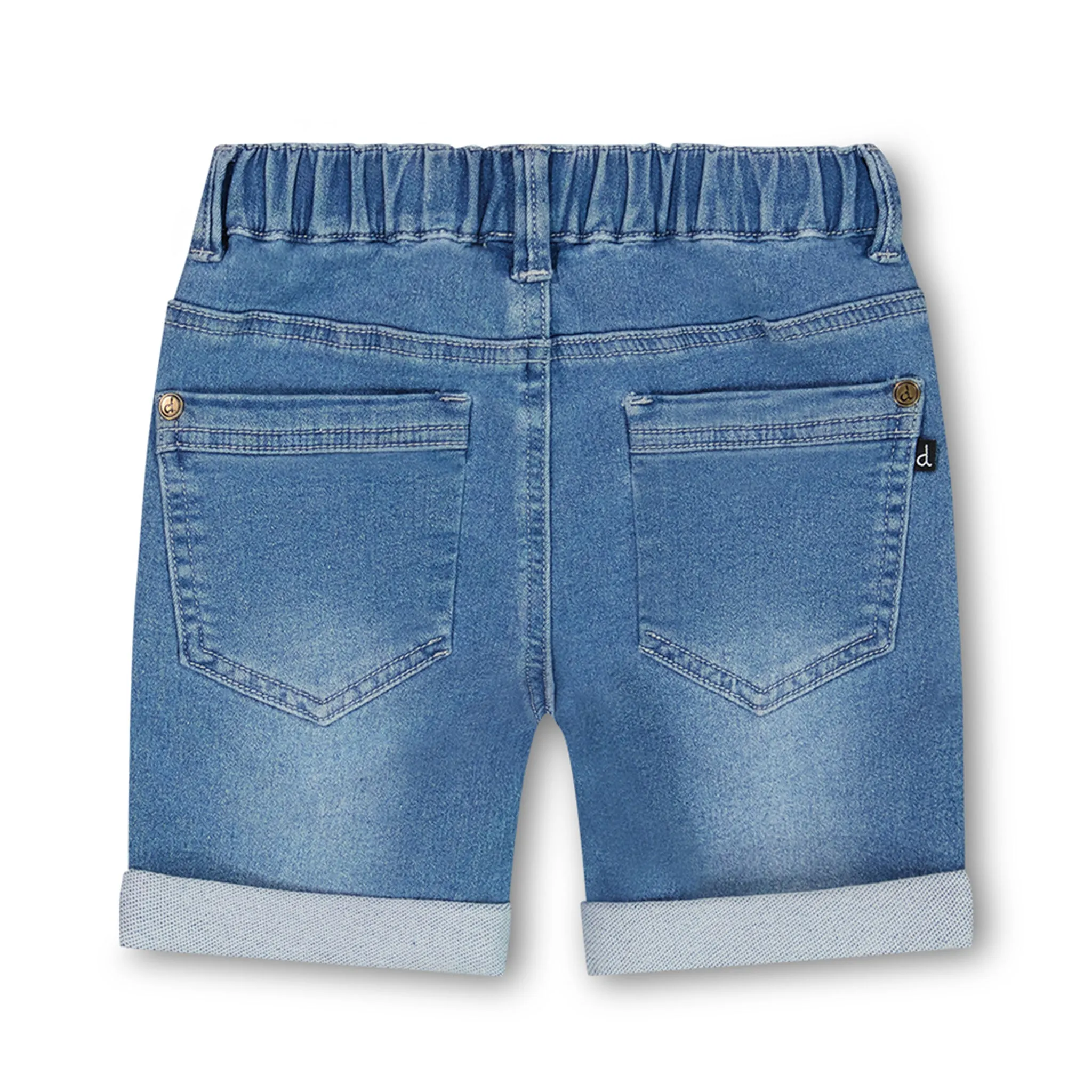 Deux par Deux Short Denim Basique 3-6ans