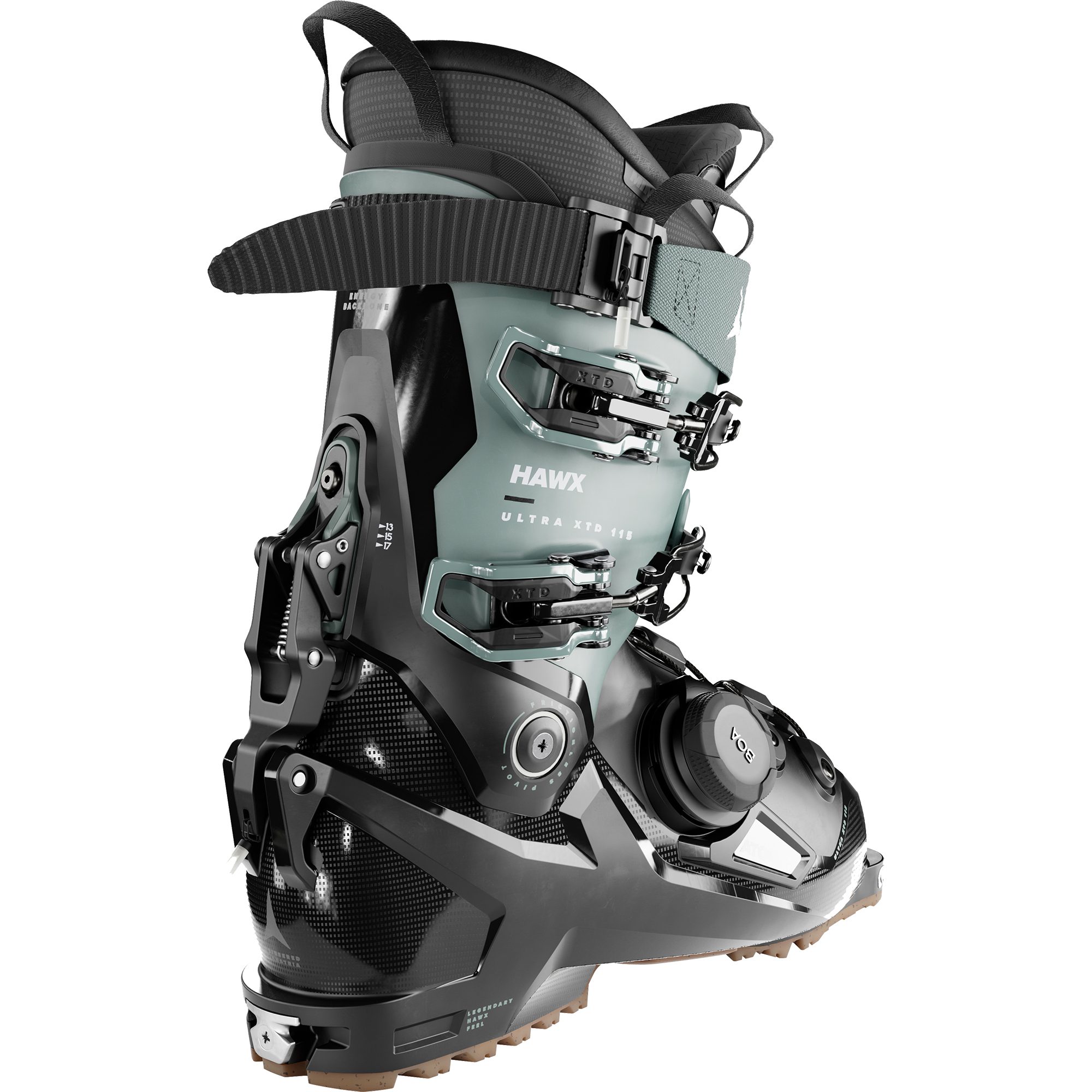 Atomic Hawx Ultra XTD 115 BOA® W GripWalk® Freetouring Skischuhe Damen black aqua