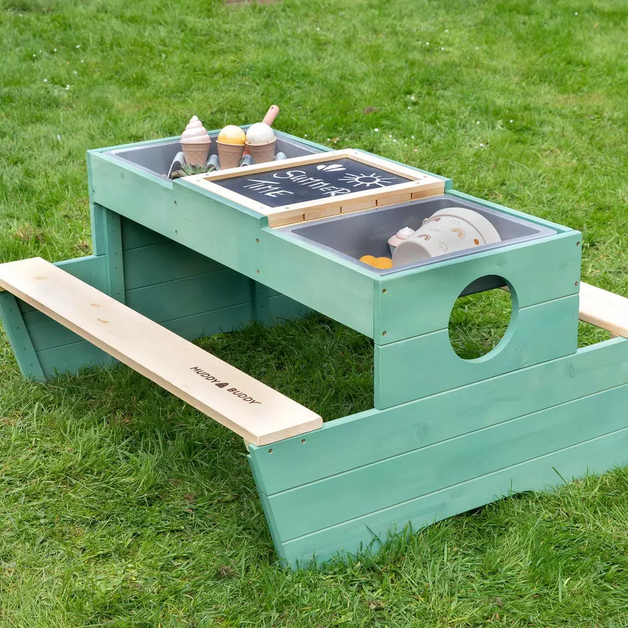 MUDDY BUDDY® Spieltisch Creator, natur-salbei