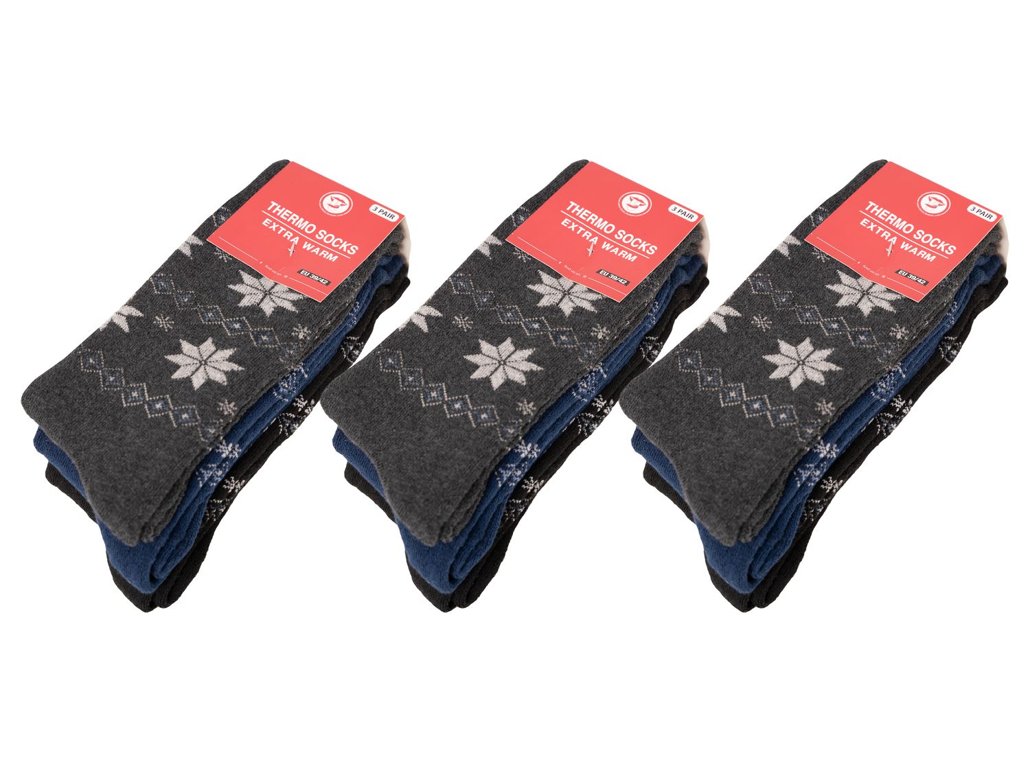 Chili Lifestyle Thermosocken KRISTALL super warm 9 Paar Winter