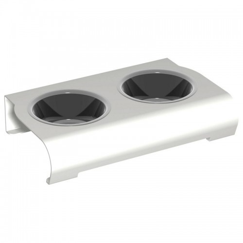 Suporte para pratos, cinza