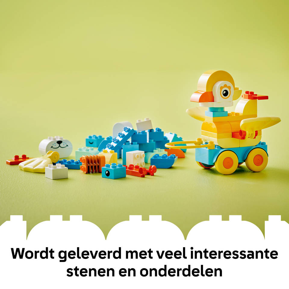 LEGO DUPLO 3-in-1 dieren op wielen 10448