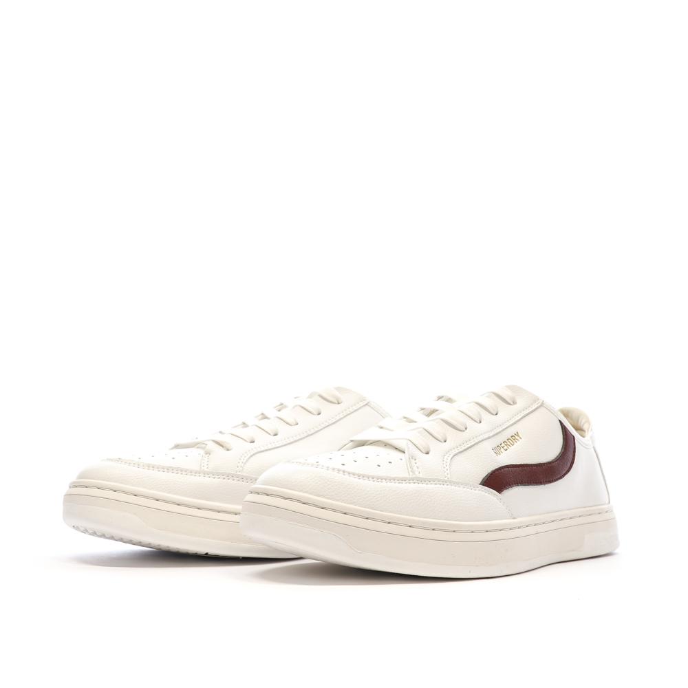Superdry Baskets Blanches Homme Superdry Lux Low Trainer