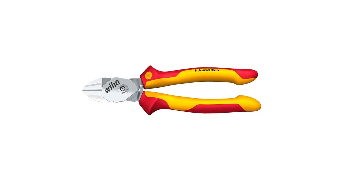 WihaHigh-performance zijkniptang BiCut Professional   (Rood/geel, met DynamicJoint)