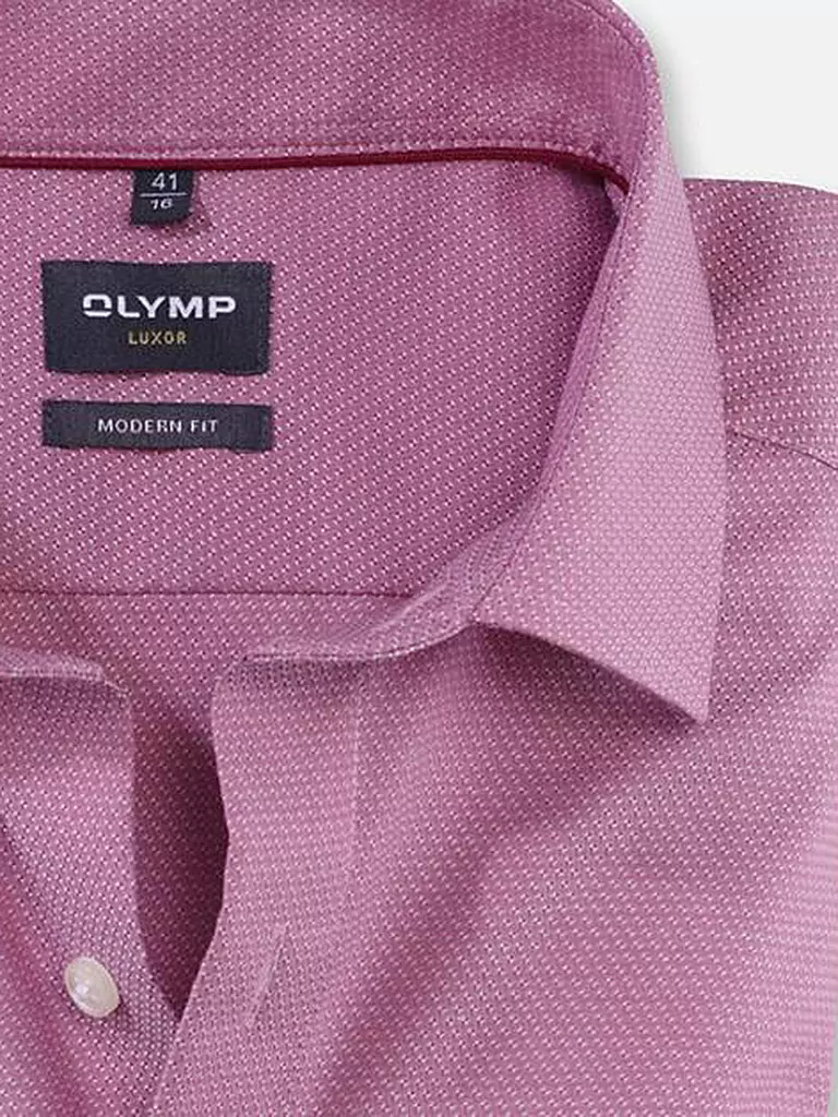 OLYMP Hemd Modern Fit rosa