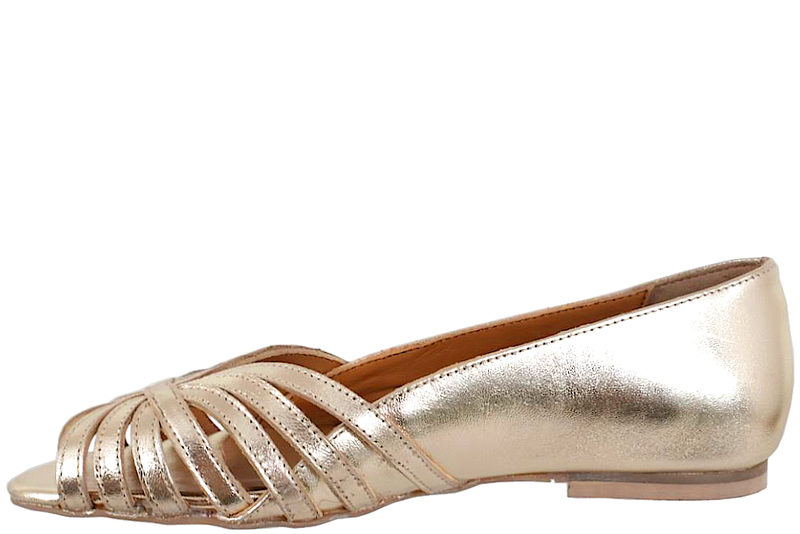 COPENHAGEN SHOES - PASSIONATE BALLERINA I GULD SKIND