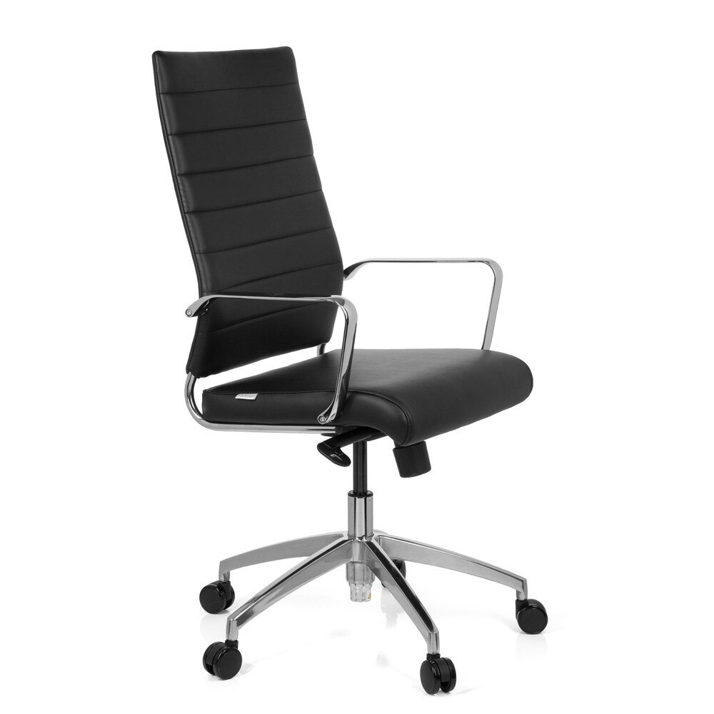 Home Office Bürostuhl PONTERA PRO Kunstleder mit Armlehnen hjh OFFICE