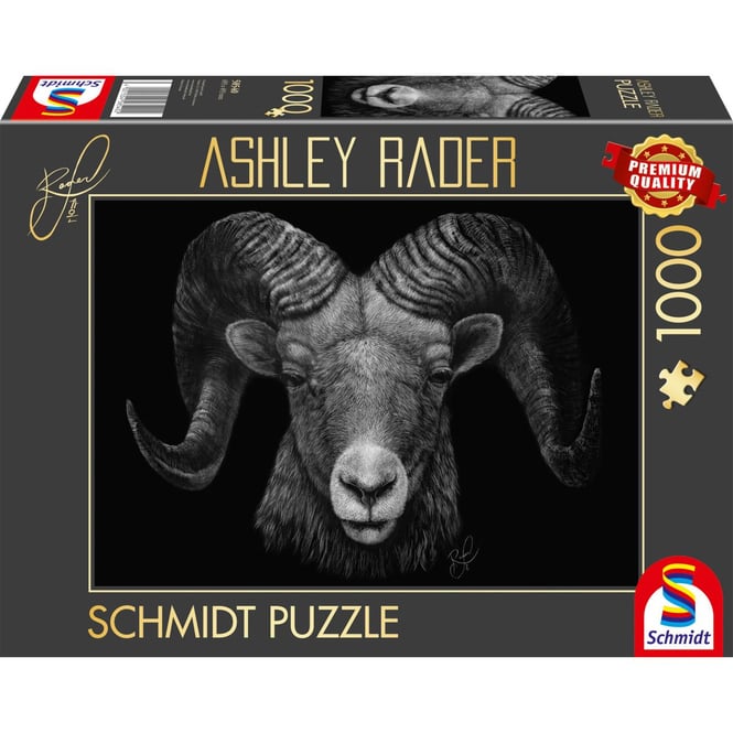 Puzzle - Ashley Rader - Dominance - Widder - 1000 Teile