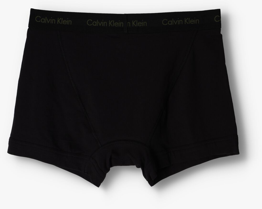 CALVIN KLEIN UNDERWEAR zwarte calvin klein underwear boxershort 3-pack trunks